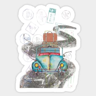 travels Sticker